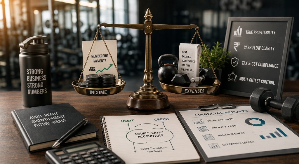 Double-Entry Accounting for Fitness Businesses: A Complete Guide for Gym Owners in India (2026)